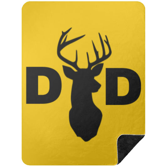 Dad Deer Dad hat BSHL Premium Black Sherpa Blanket 60x80