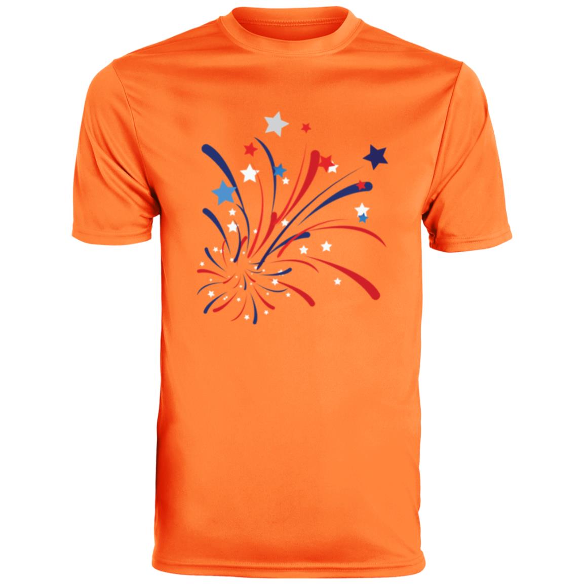 4th of July Firework -- CLOSEOUT -- Men's Moisture-Wicking Tee