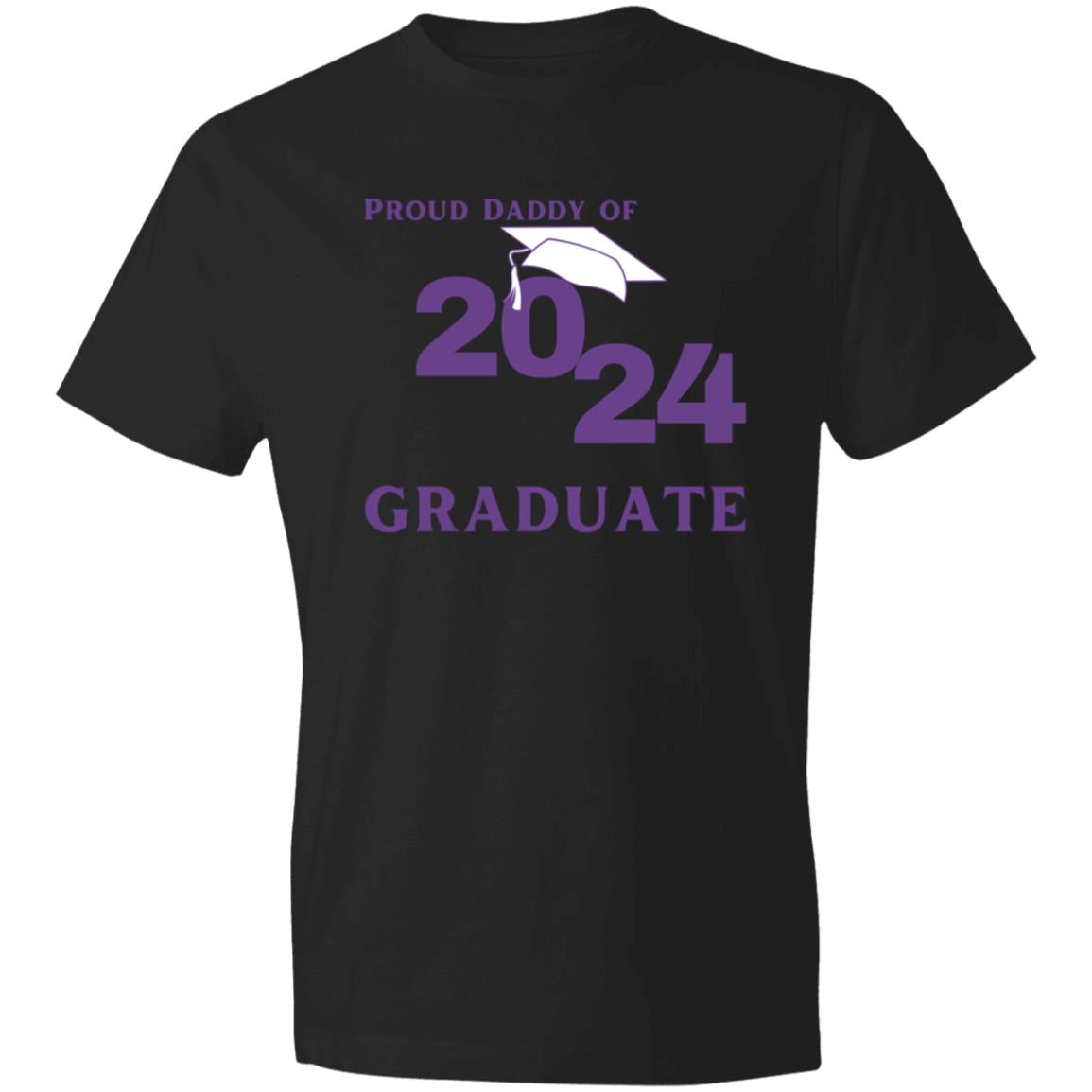 Proud Daddy -- 2024 Graduate - Lightweight T-Shirt