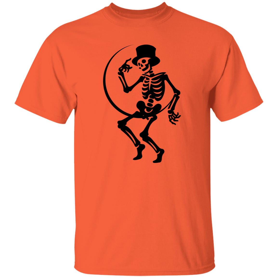 Moon and Skeleton -- 5.3 oz. T-Shirt