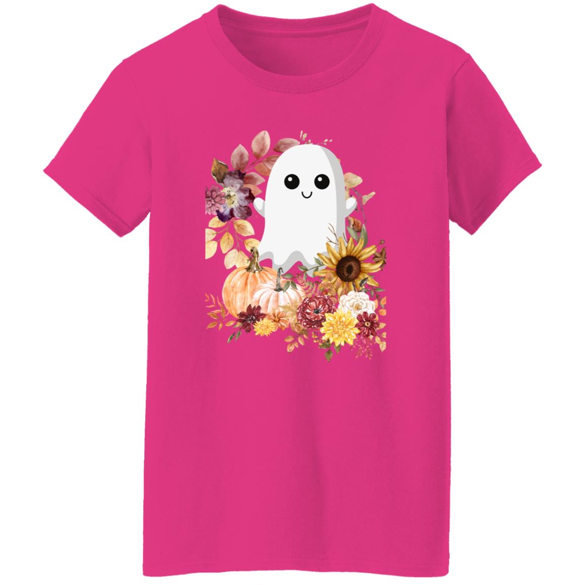 Fall Ghost --  Ladies' 5.3 oz. T-Shirt