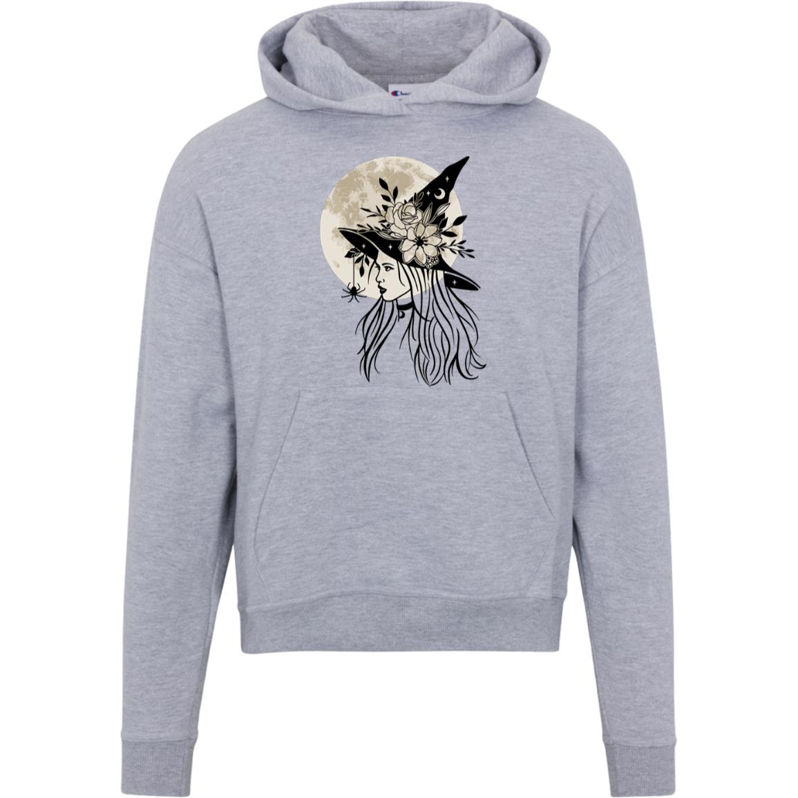 Witchy Moon -- Champion Womens Powerblend Hoodie