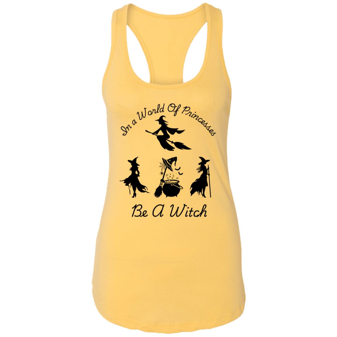 Be a Witch -- Ladies Ideal Racerback Tank