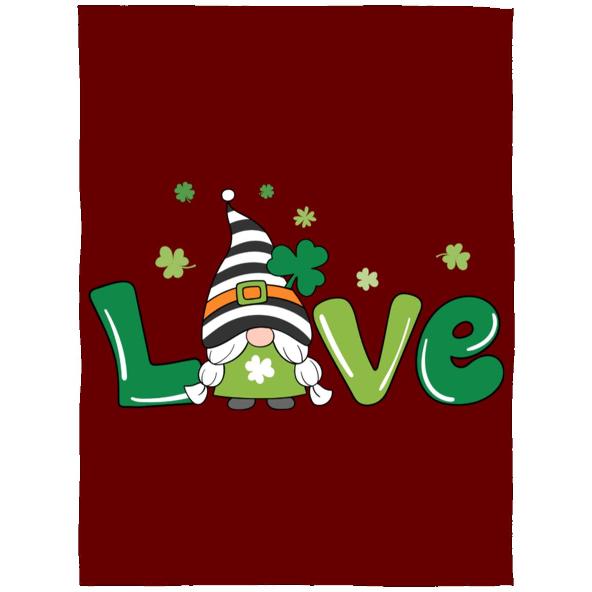 clover love gnome FLL Arctic Fleece Blanket 60x80