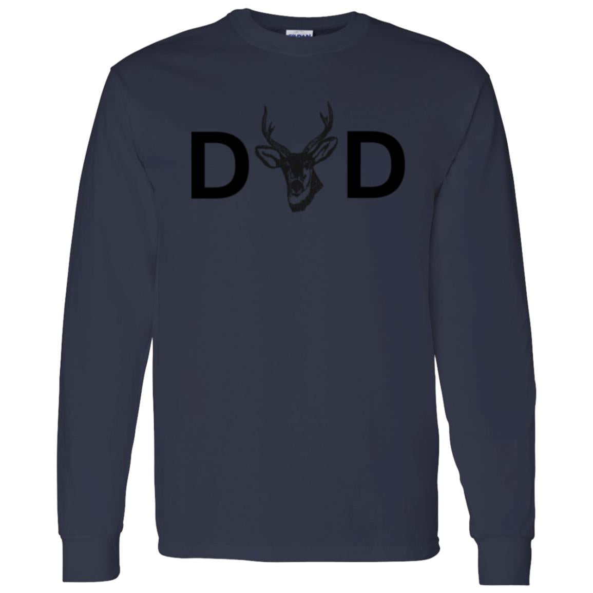 D deer D -- LS T-Shirt 5.3 oz.