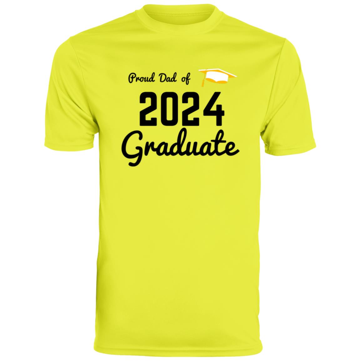 Proud Dad -- Graduate 2024 -- Men's Moisture-Wicking Tee