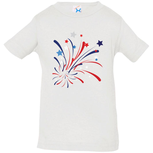 4th of July Firework -- Infant Jersey T-Shirt