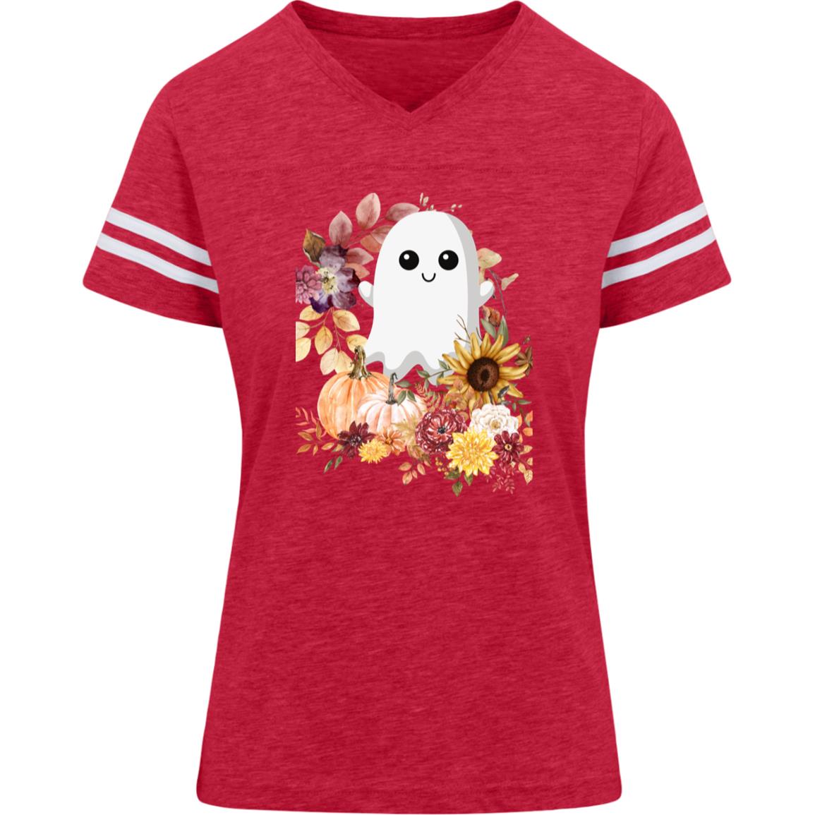 Fall Ghost -- Womens' Football Tee