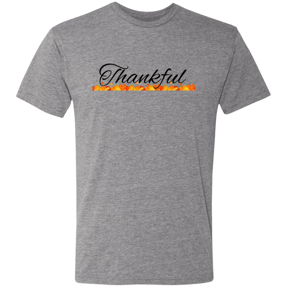 Thankful -- Men's Triblend T-Shirt