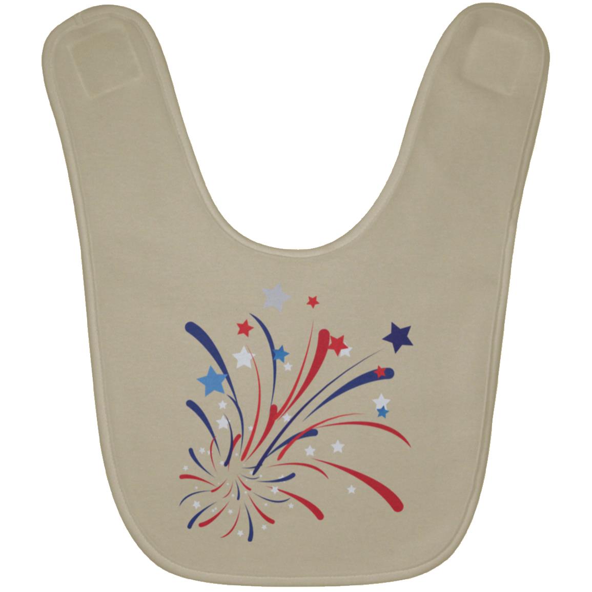 4th of July Firework -- Baby Bib