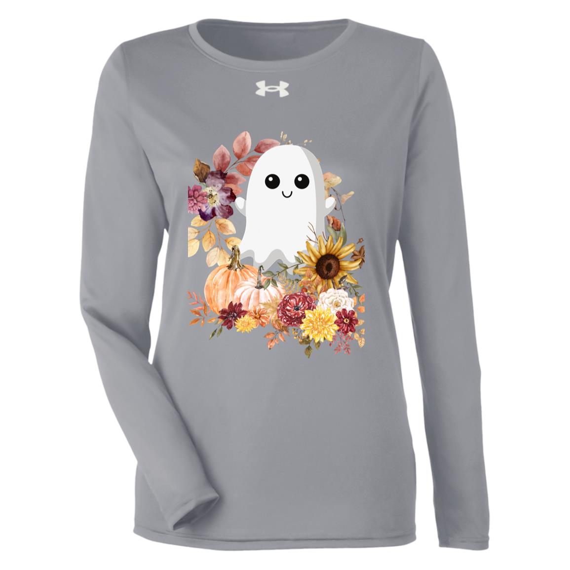 Fall Ghost -- Under Armour Womens' Team Tech Long Sleeve Tee