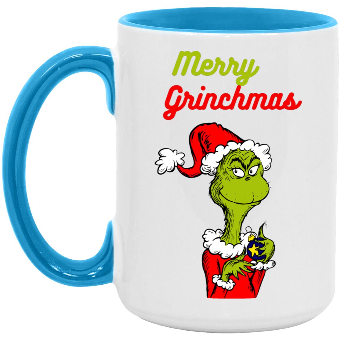 Merry Grinchmas 2 -- 15oz Accent Mug