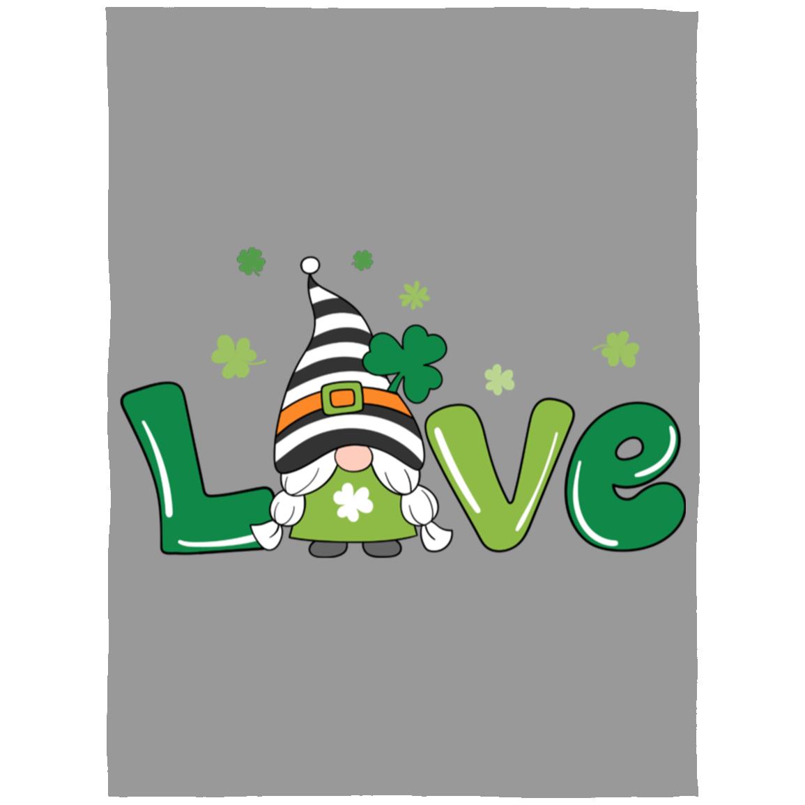 clover love gnome FLL Arctic Fleece Blanket 60x80