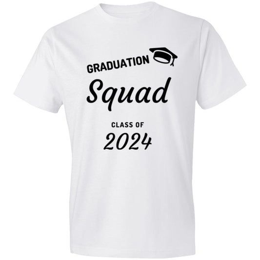 Grad Squad 2024 Black CLOSEOUT - 980 Lightweight T-Shirt 4.5 oz