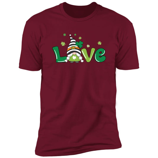 clover love gnome Z61x Premium Short Sleeve Tee (Closeout)