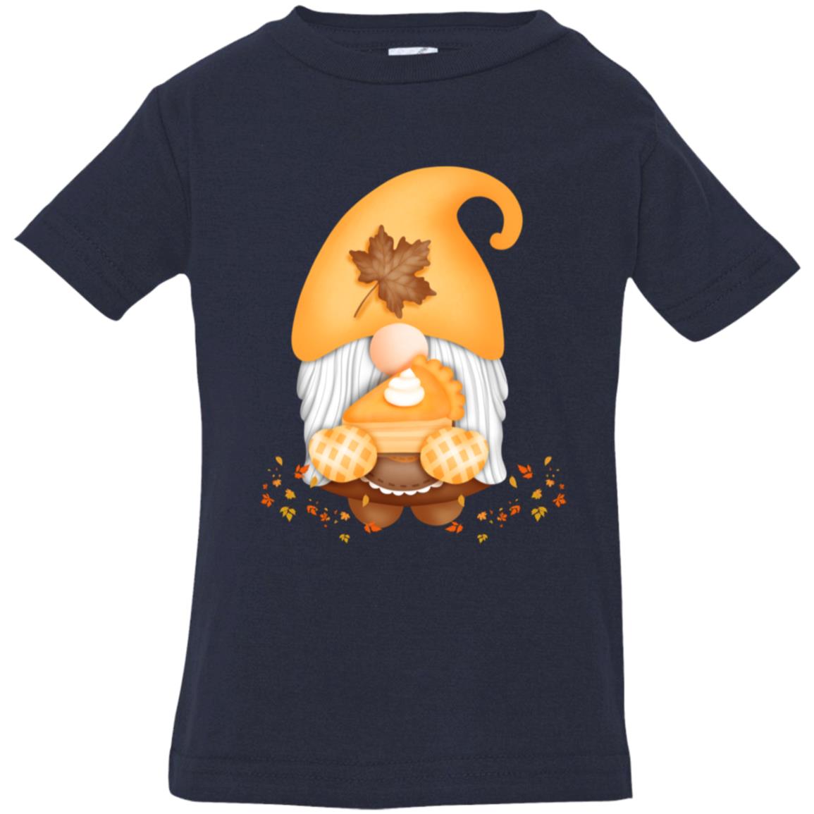 Gnome Pumpkin Pie 3322 Infant Jersey T-Shirt