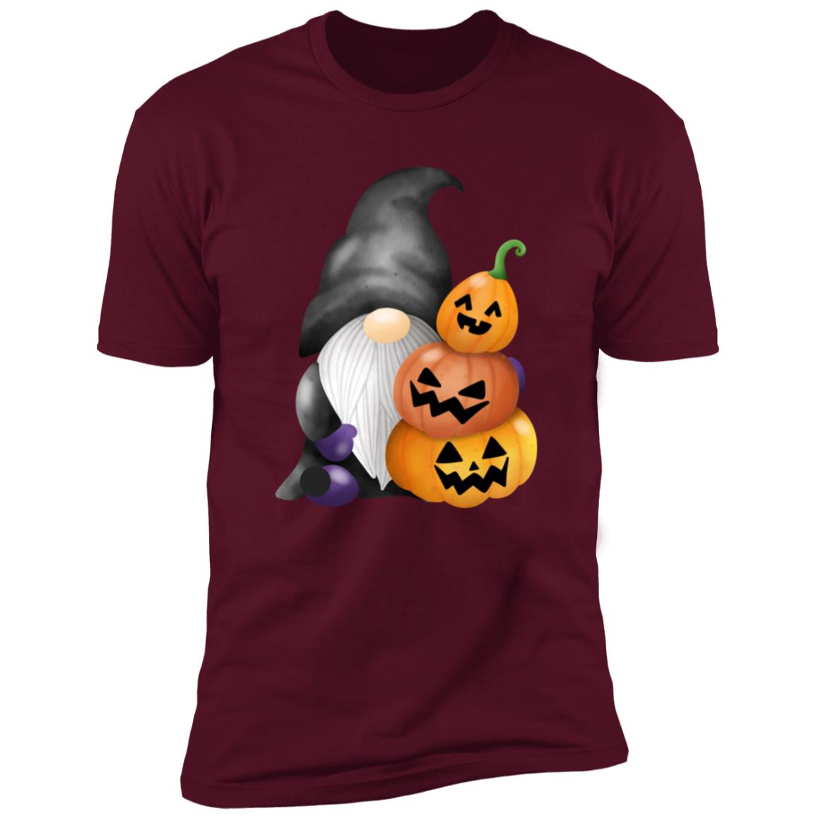 Gnome wJack o' Lanterns NL3600 Premium Short Sleeve T-Shirt