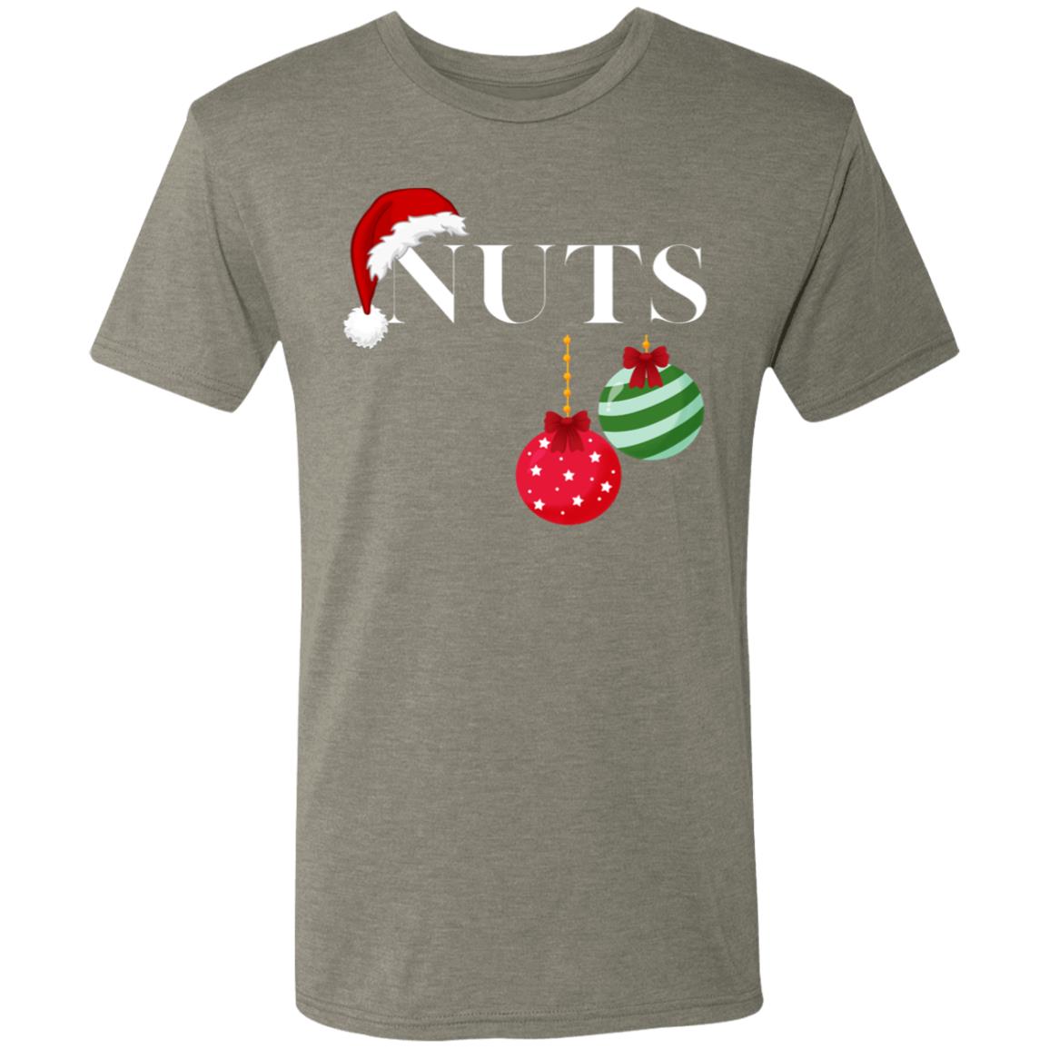 NUTS -- Men's Triblend T-Shirt