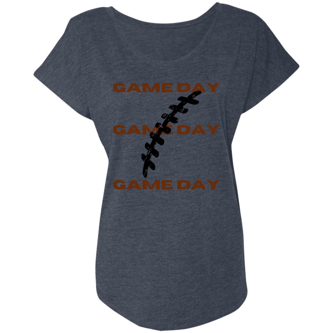 Game Day -- Ladies' Triblend Dolman Sleeve