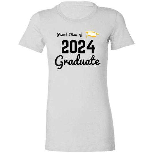 Proud Mom -- 2024 Graduate -- Ladies' Favorite T-Shirt