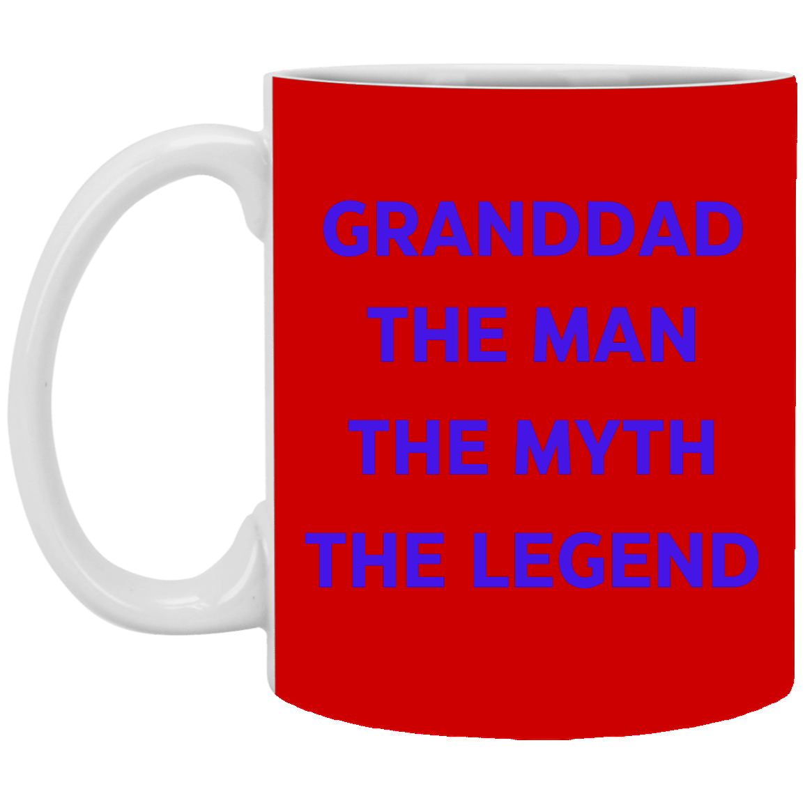 GRANDDAD THE MAN XP8434 11 oz. White Mug