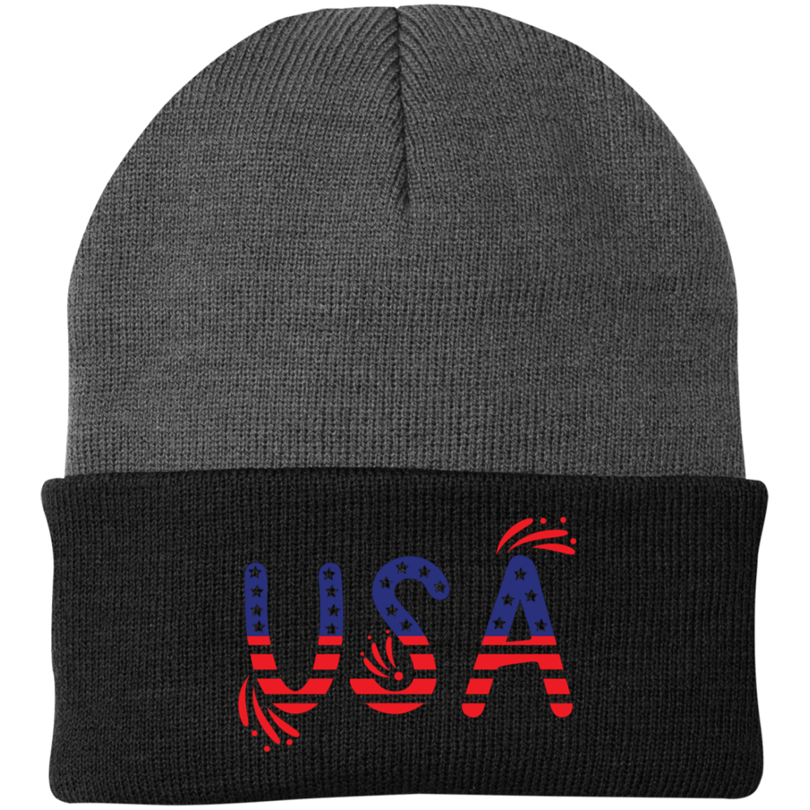 Flag USA CP90 Embroidered Knit Cap