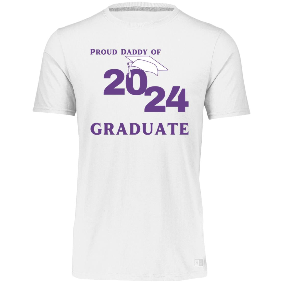 Proud Daddy -- 2024 Graduate -- Essential Dri-Power Tee