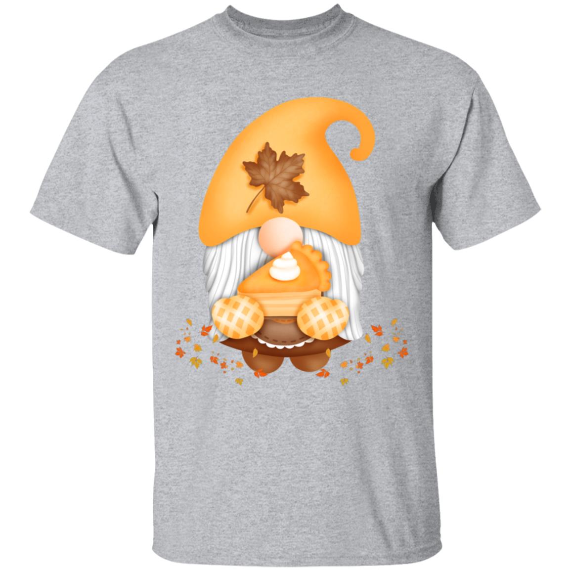 Gnome Pumpkin Pie G500B Youth 5.3 oz 100% Cotton T-Shirt