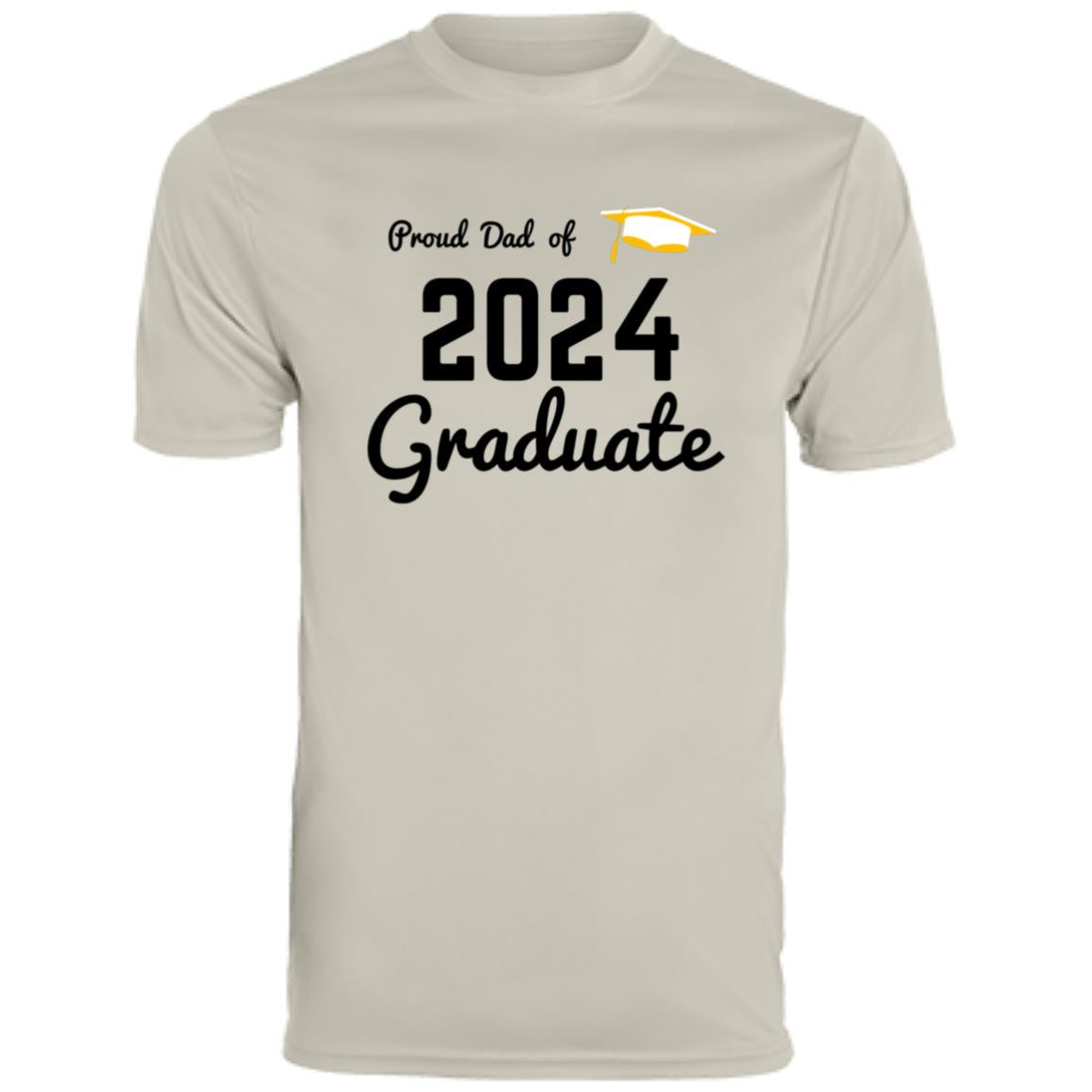 Proud Dad -- Graduate 2024 -- Men's Moisture-Wicking Tee