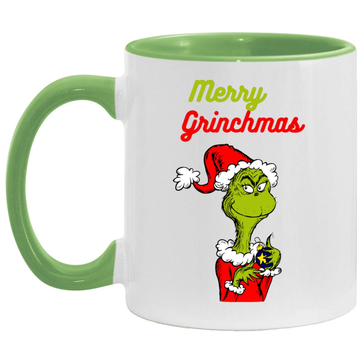 Merry Grinchmas 2 AM11OZ 11oz Accent Mug