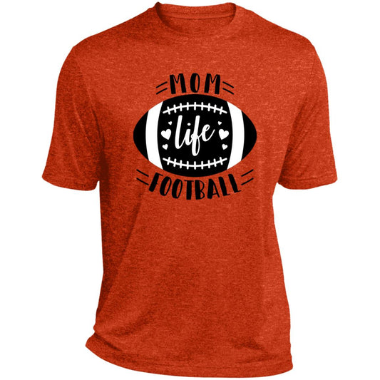 Football My Life CLOSEOUT -- Heather Performance Tee