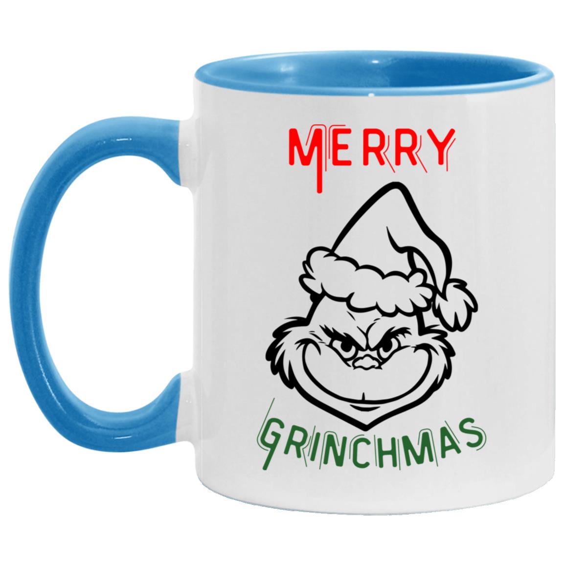 Merry Grinchmas AM11OZ 11oz Accent Mug