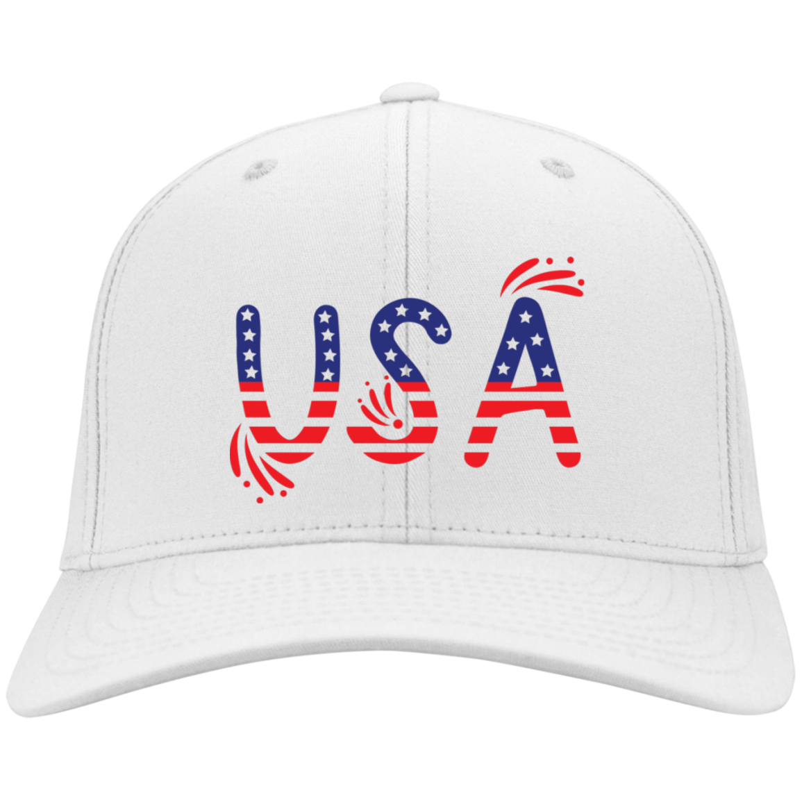 USA -- Embroidered Twill Cap