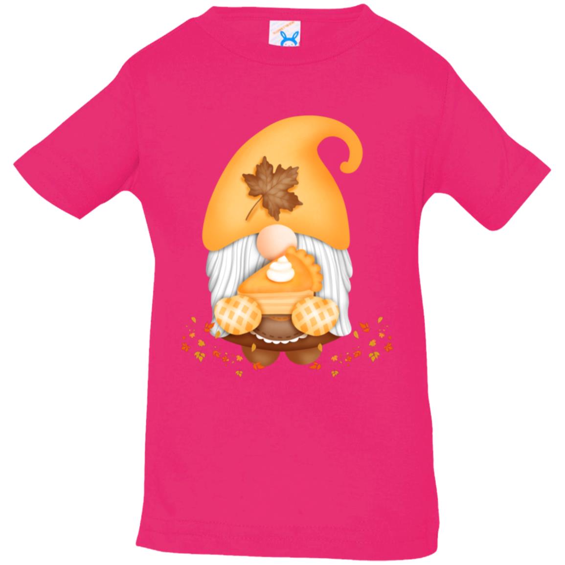 Gnome Pumpkin Pie 3322 Infant Jersey T-Shirt