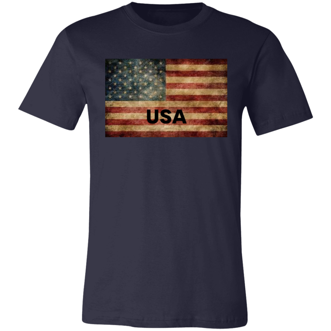 American Flag -- Unisex Jersey Short-Sleeve T-Shirt