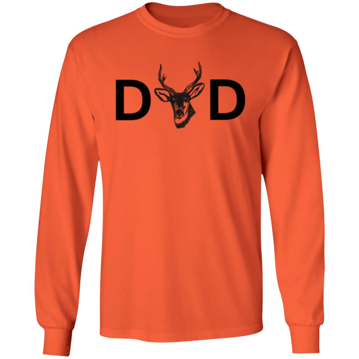 D deer D -- LS T-Shirt 5.3 oz.