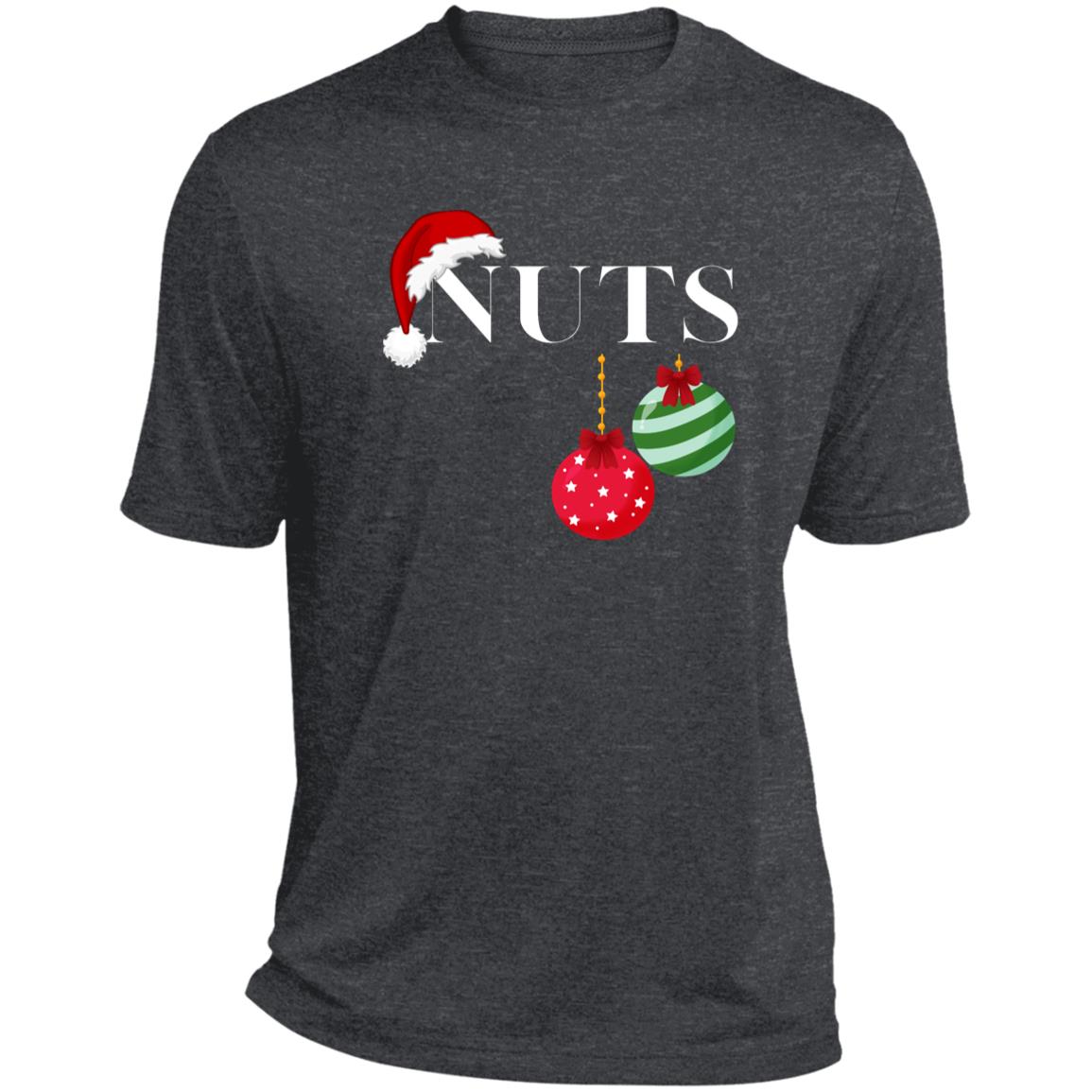 NUTS CLOSEOUT --  Heather Performance Tee