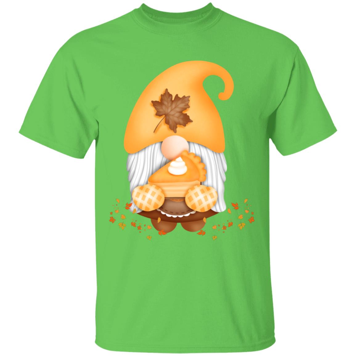 Gnome Pumpkin Pie G500B Youth 5.3 oz 100% Cotton T-Shirt