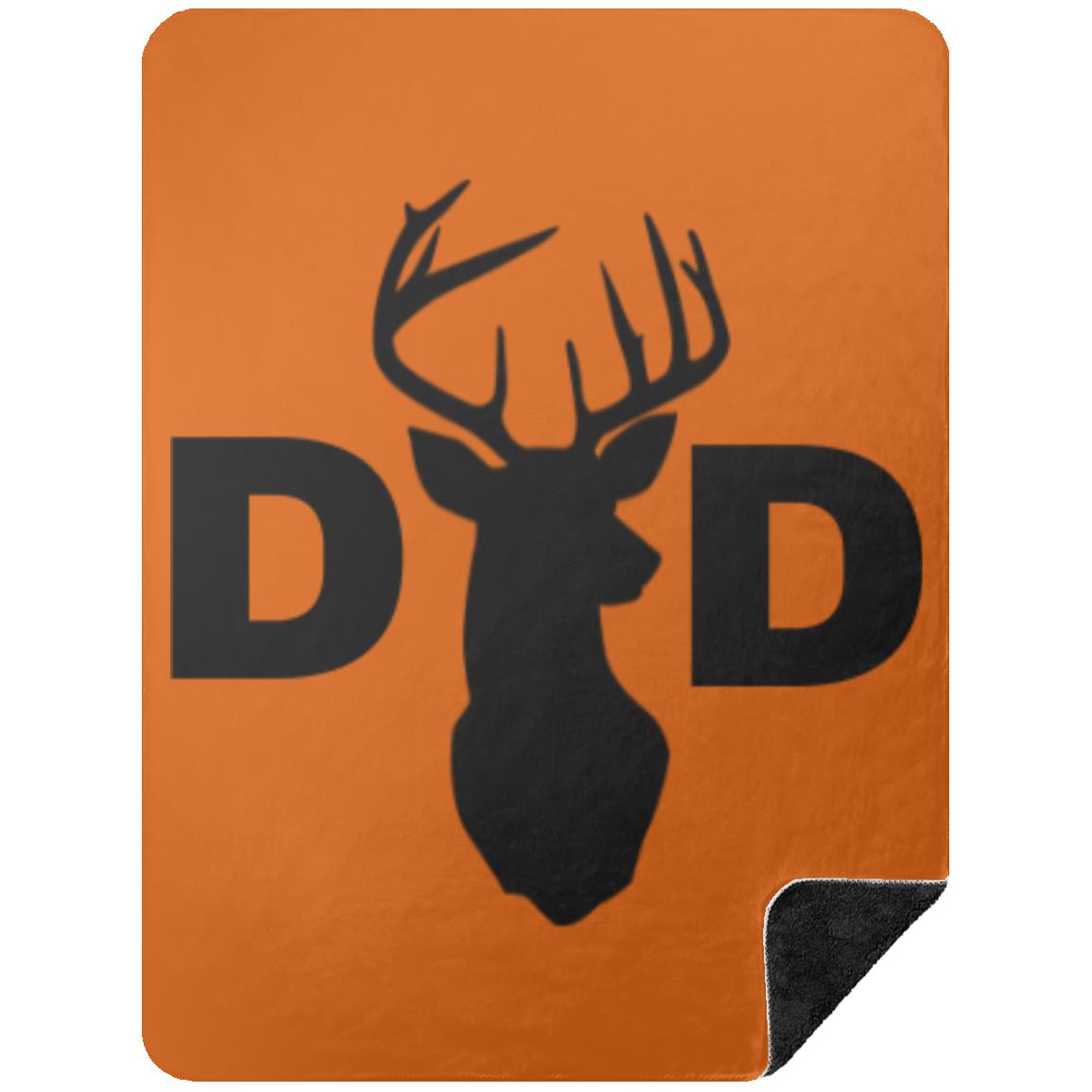 Dad Deer Dad hat BSHL Premium Black Sherpa Blanket 60x80