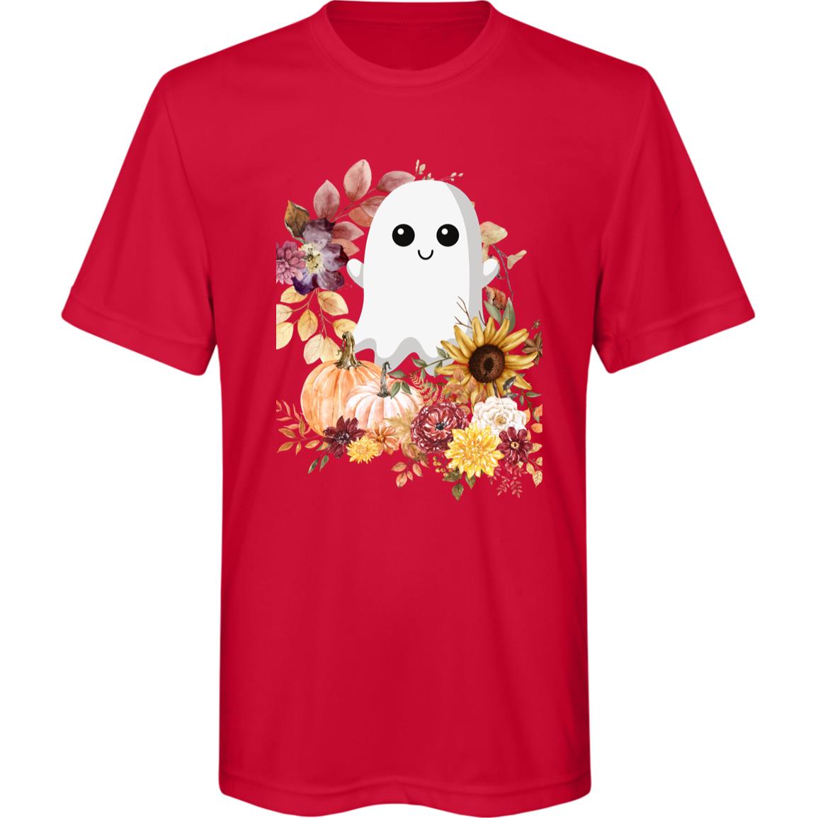 Fall Ghost -- Team 365 Kids Zone Tee