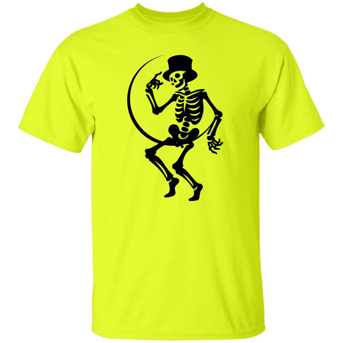 Moon and Skeleton -- 5.3 oz. T-Shirt