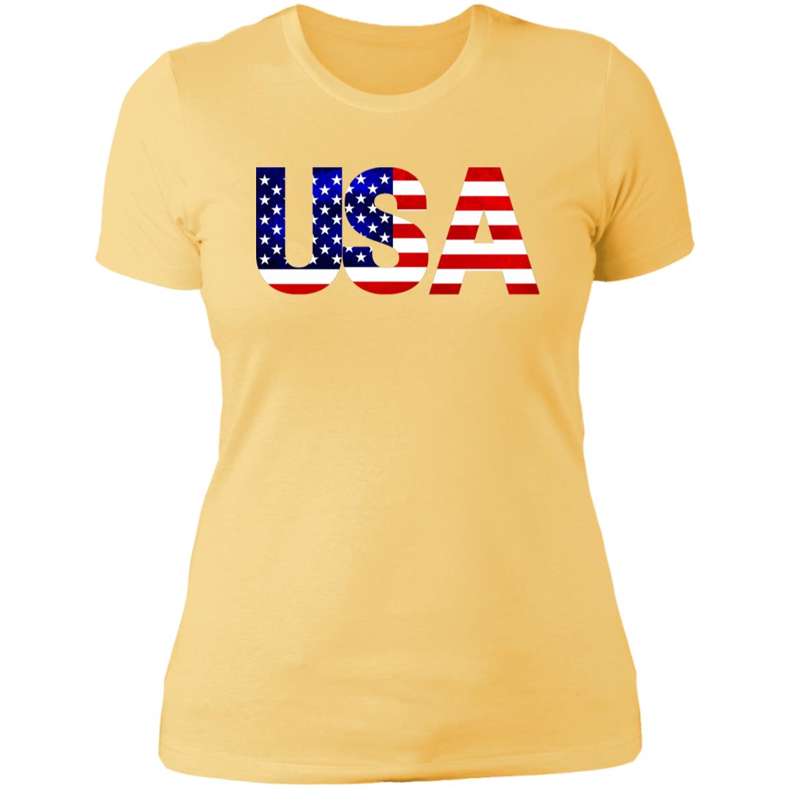 USA -- Ladies' Boyfriend T-Shirt