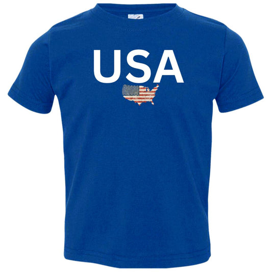 USA states flag 3321 Toddler Jersey T-Shirt