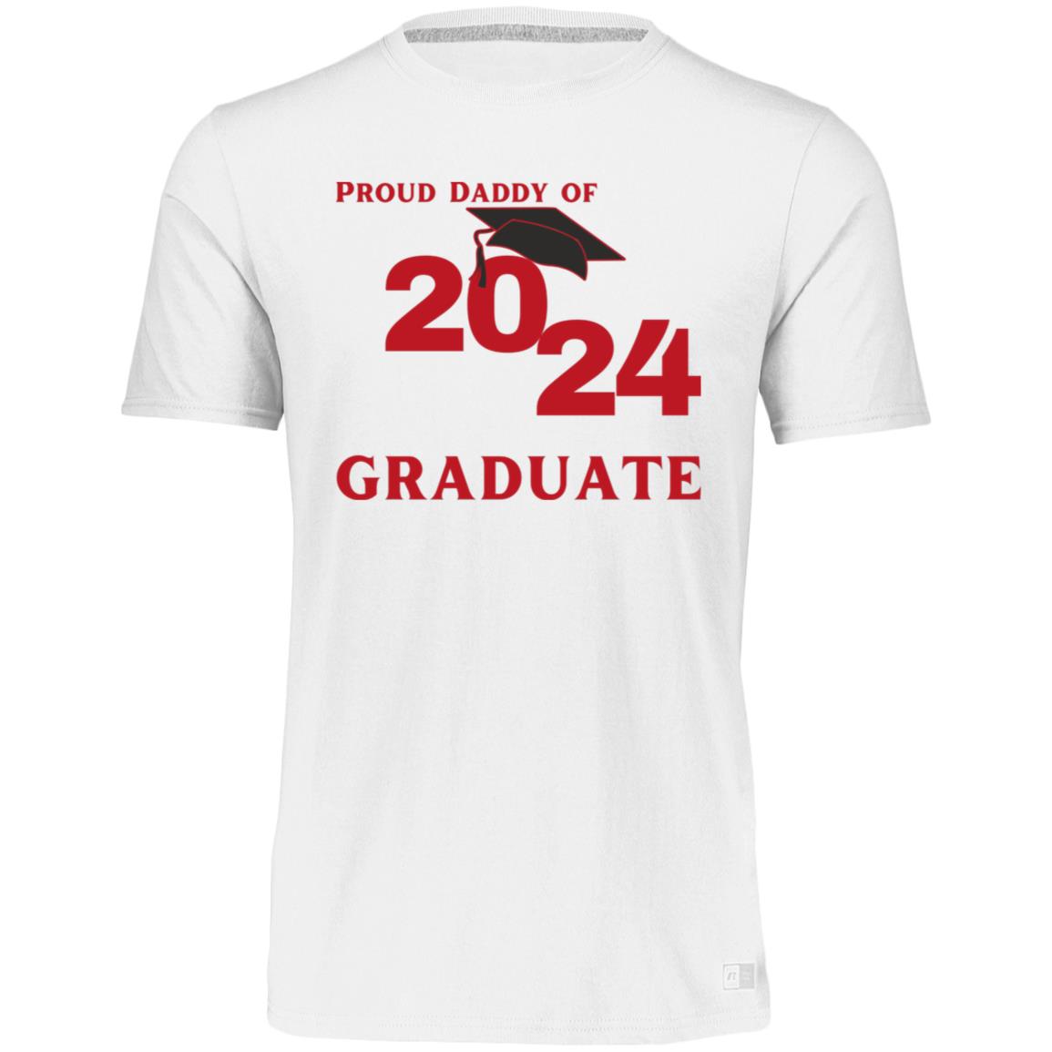 Proud Daddy -- 2024 Graduate -- Essential Dri-Power Tee