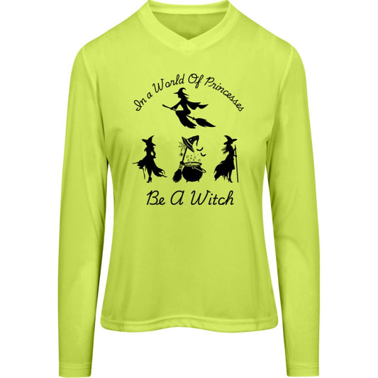 Be a Witch TT11WL Team -- Womens Zone Long Sleeve Tee