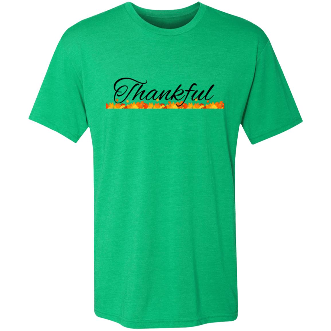 Thankful -- Men's Triblend T-Shirt