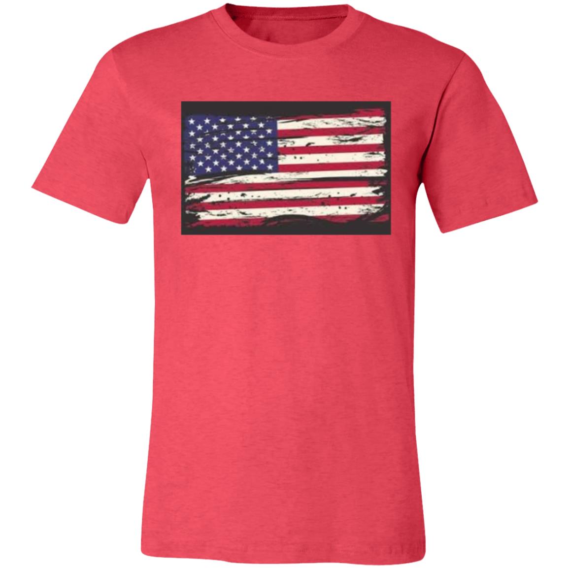 American Flag -- Unisex Jersey Short-Sleeve T-Shirt