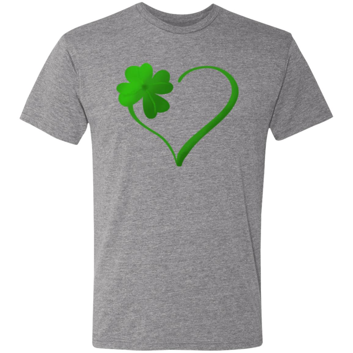 clover heart NL6010 Men's Triblend T-Shirt