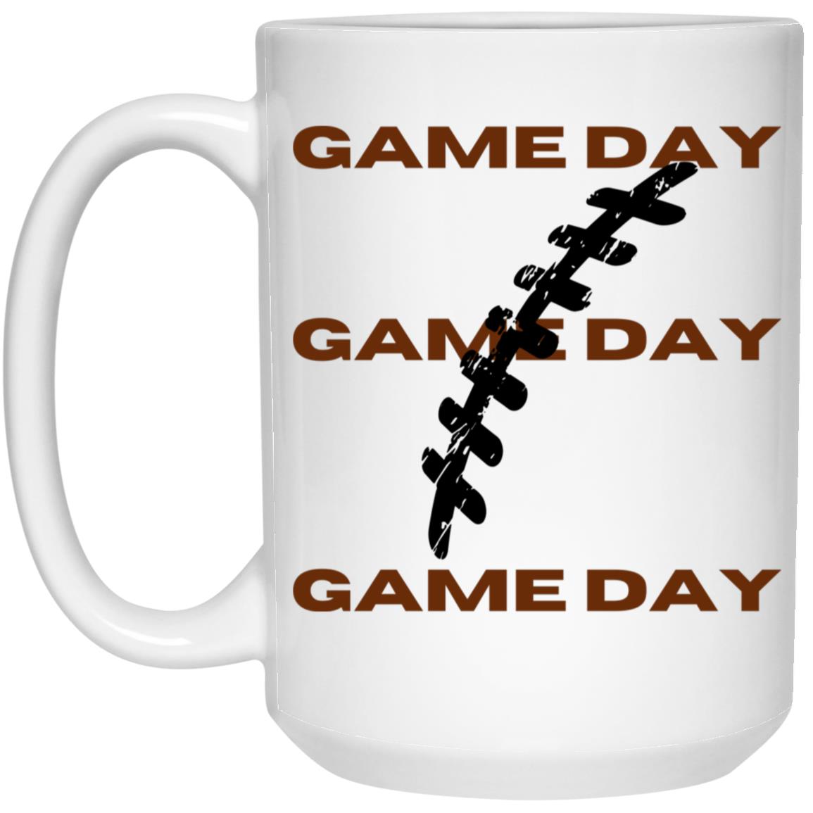 Game Day 15oz White Mug