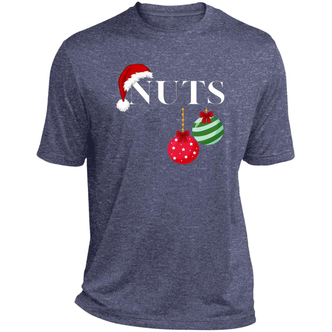 NUTS CLOSEOUT --  Heather Performance Tee